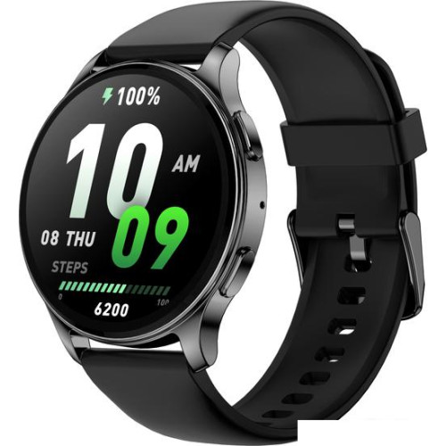 Умные часы Amazfit POP 3R (черный, с силиконовым ремешком)