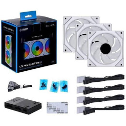 Набор вентиляторов с контроллером Lian Li Uni Fan SL Infinity 120 ARGB G99.12SLIN3W.00