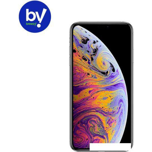 Смартфон Apple iPhone XS Max 64GB Восстановленный by Breezy, грейд B (серебристый)