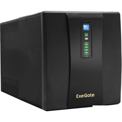 Источник бесперебойного питания ExeGate SpecialPro UNB-1500.LED.AVR.4SH.RJ EP285499RUS