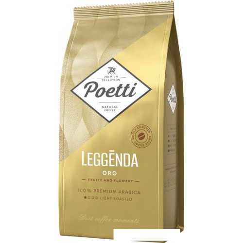 Кофе Poetti Leggenda Oro зерновой 1 кг