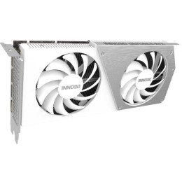 Видеокарта Inno3D GeForce RTX 4060 Ti 8GB Twin X2 OC White N406T2-08D6X-171153W