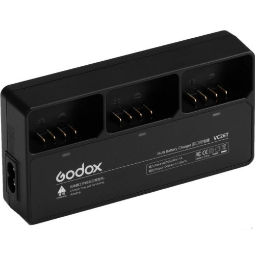 Зарядное устройство Godox VC26T Multi для VB26 27909