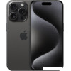 Смартфон Apple iPhone 15 Pro 128GB (черный титан)