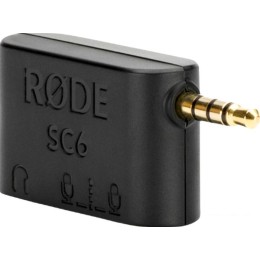 Адаптер RODE SC6 3.5 мм - 3.5 мм (черный)