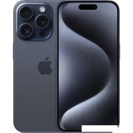 Смартфон Apple iPhone 15 Pro 128GB (синий титан)