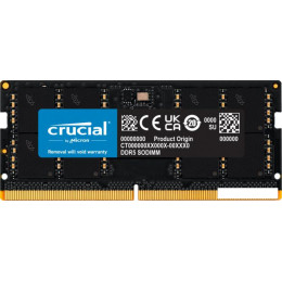 Оперативная память Crucial 32ГБ DDR5 SODIMM 5600 МГц CT32G56C46S5