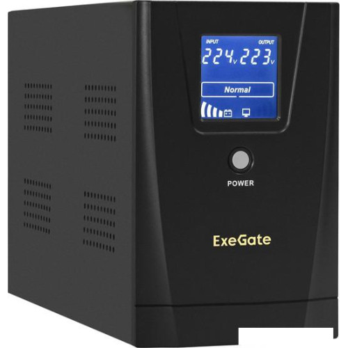 Источник бесперебойного питания ExeGate SpecialPro Smart LLB-2000.LCD.AVR.4C13.RJ.USB EX292631RUS