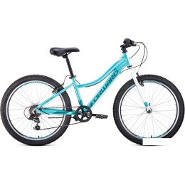 Велосипед Forward Jade 24 1.0 2020 (голубой)