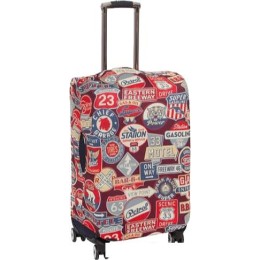 Чехол для чемодана Grott универсальный 210-LCS459 65 см (наклейки)