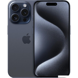 Смартфон Apple iPhone 15 Pro Dual SIM 1TB (синий титан)