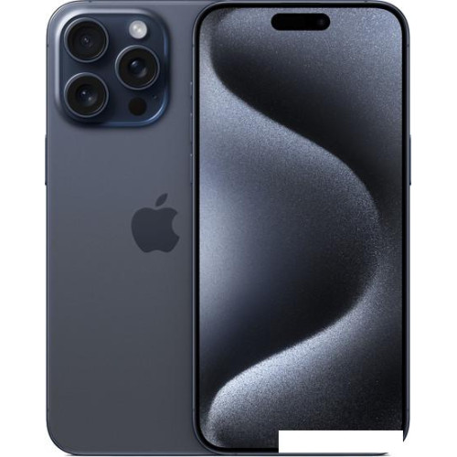 Смартфон Apple iPhone 15 Pro Max Dual SIM 256GB (синий титан)