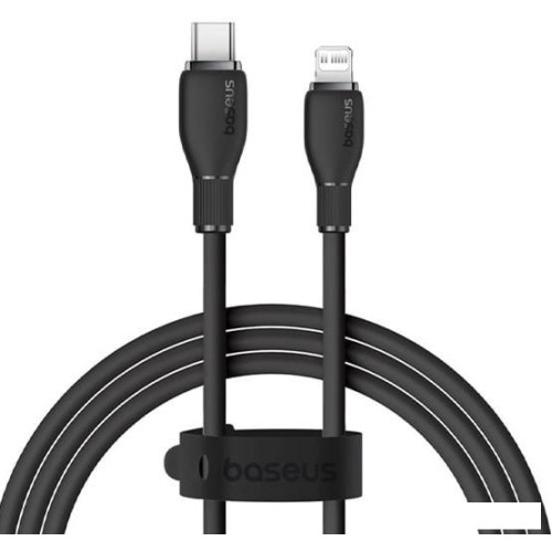 Кабель Baseus Pudding Series Fast Charging USB Type-C - Lightning (1.2 м, черный)