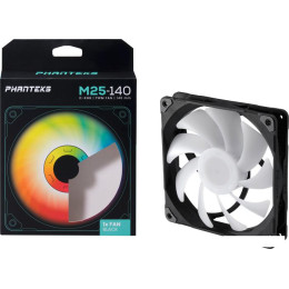 Вентилятор для корпуса Phanteks M25-140 D-RGB PH-F140M25_DRGB_PWM_BK01