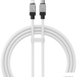 Кабель Baseus CoolPlay Series USB Type-C - Lightning (1 м, белый)
