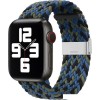 Ремешок Hurtel Strap Fabric для Apple Watch Ultra/8/7/6/SE/5/4/3/2, 49мм/45мм/44мм/42мм (синий)
