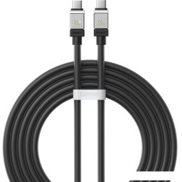 Кабель Baseus CoolPlay Series USB Type-C - USB Type-C (2 м, черный)