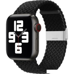 Ремешок Hurtel Strap Fabric для Apple Watch 9/8/7/6/SE/5/4/3/2, 41мм/40мм/38мм (черный)