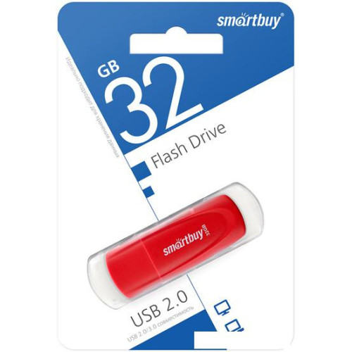 USB Flash SmartBuy Scout 32GB (красный)