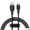 Кабель Baseus Pudding Series USB Type-A - USB Type-C (1.2 м, черный)