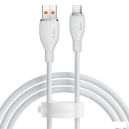 Кабель Baseus Pudding Series USB Type-A - USB Type-C (1.2 м, белый)