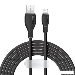 Кабель Baseus Pudding Series USB Type-A - Lightning (2 м, черный)
