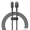 Кабель Baseus Unbreakable Series USB Type-A - Lightning (1 м, черный)