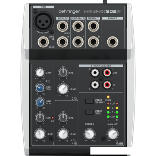 Микшерный пульт Behringer Xenyx 502S