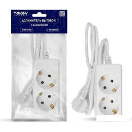 Удлинитель Tokov Electric TKE-C01-BU2-5-1-Z