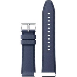Ремешок Xiaomi Leather для Xiaomi Watch S1 (синий)