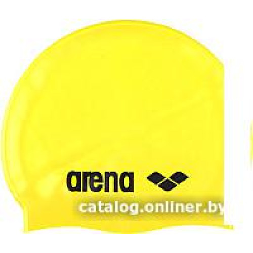 Шапочка для плавания ARENA Classic Silicone Cap 91662 35 (yellow/black)