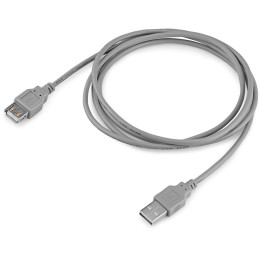 Кабель Buro BHP RET USB_AF18 (1.8 м, серый)
