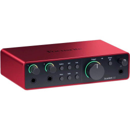 Аудиоинтерфейс Focusrite Scarlett 2i2 (4-е поколение)