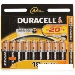 Батарейка DURACELL Basic LR03 18 шт