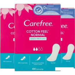 Прокладки ежедневные Carefree Cotton Feel Normal (3x44 шт)