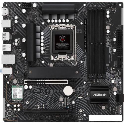 Материнская плата ASRock B760M PG Lightning WiFi