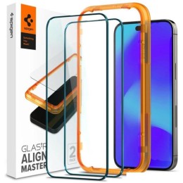 Защитное стекло Spigen Align Master Full Cover для iPhone 14 Pro Max AGL05204 (2 шт)