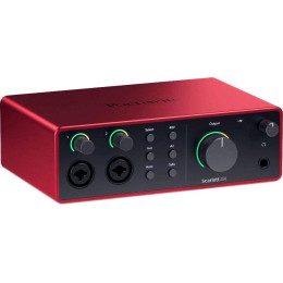 Аудиоинтерфейс Focusrite Scarlett 4i4 (4-е поколение)