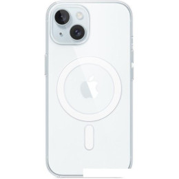 Чехол для телефона Apple MagSafe Clear Case для iPhone 15 (прозрачный)