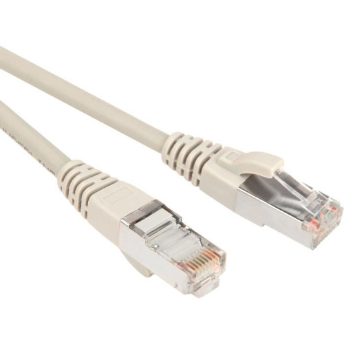 Кабель Hyperline PC-LPM-STP-RJ45-RJ45-C5e-1M-LSZH-GY