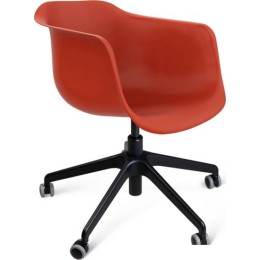 Офисный стул Sheffilton SHT-ST31/S154 (красный/черный)