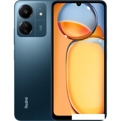 Смартфон Xiaomi Redmi 13C 4GB/128GB без NFC международная версия (темно-синий)