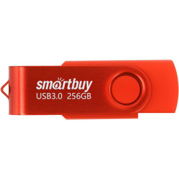 USB Flash SmartBuy Twist Dual Type-C/Type-A 256GB (красный)
