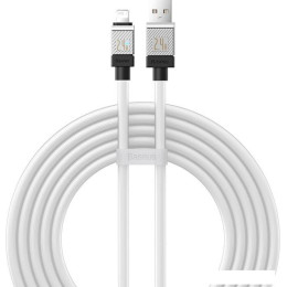 Кабель Baseus CoolPlay Series Fast Charging Cable 2.4A USB Type-A - Lightning (2 м, белый)