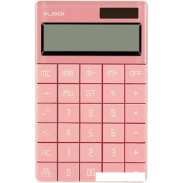 Калькулятор Deli Nusign ENS041 (розовый)