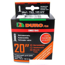 Велокамера DURO 20x1.75/2.125 DHB01005