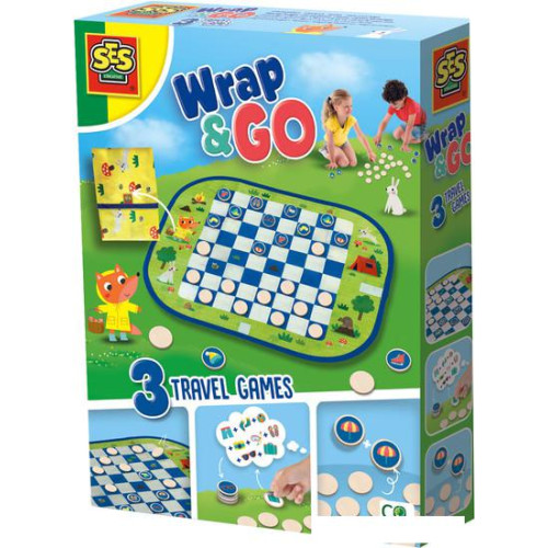 Развивающая игра SES Creative Wrap&Go 3 в 1 02237