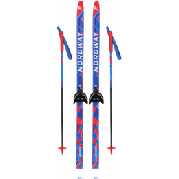 Беговые лыжи Nordway 7WLZR8PIB3 116717-MX (р. 130, красный/синий)