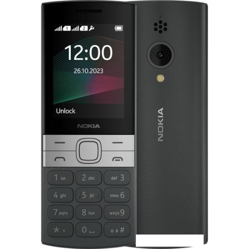 Кнопочный телефон Nokia 150 (2023) Dual SIM ТА-1582 (черный)