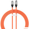 Кабель Baseus CoolPlay Series Fast Charging Cable 20W USB Type-C - Lightning (1 м, оранжевый)